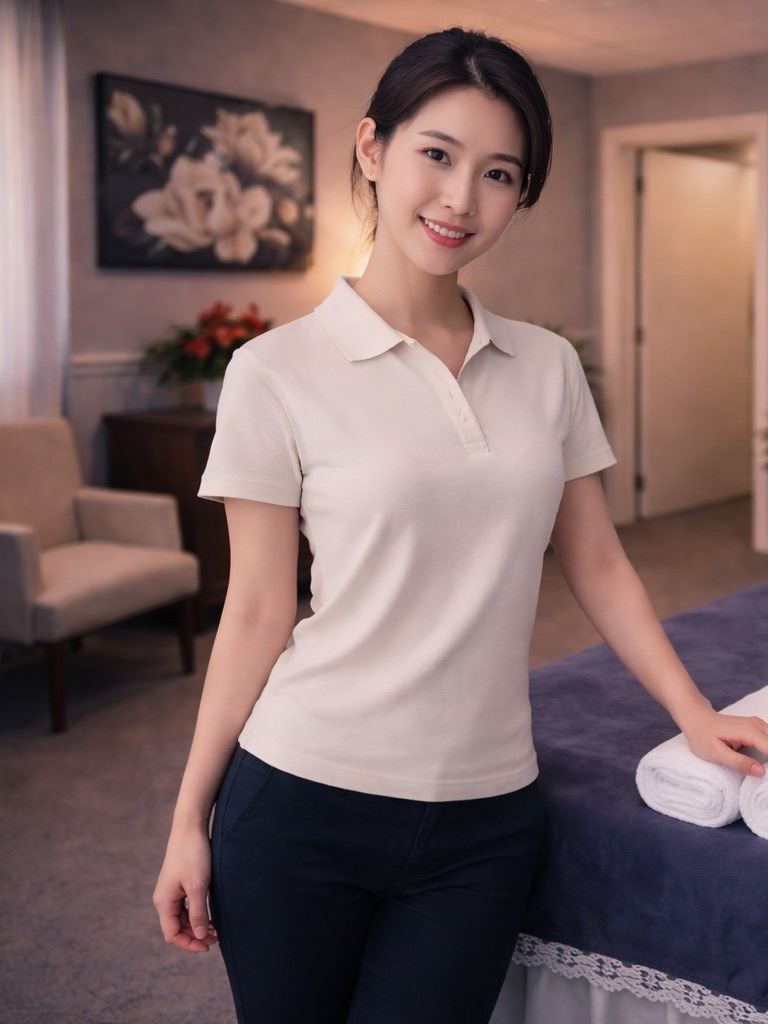 Warm and welcoming therapist